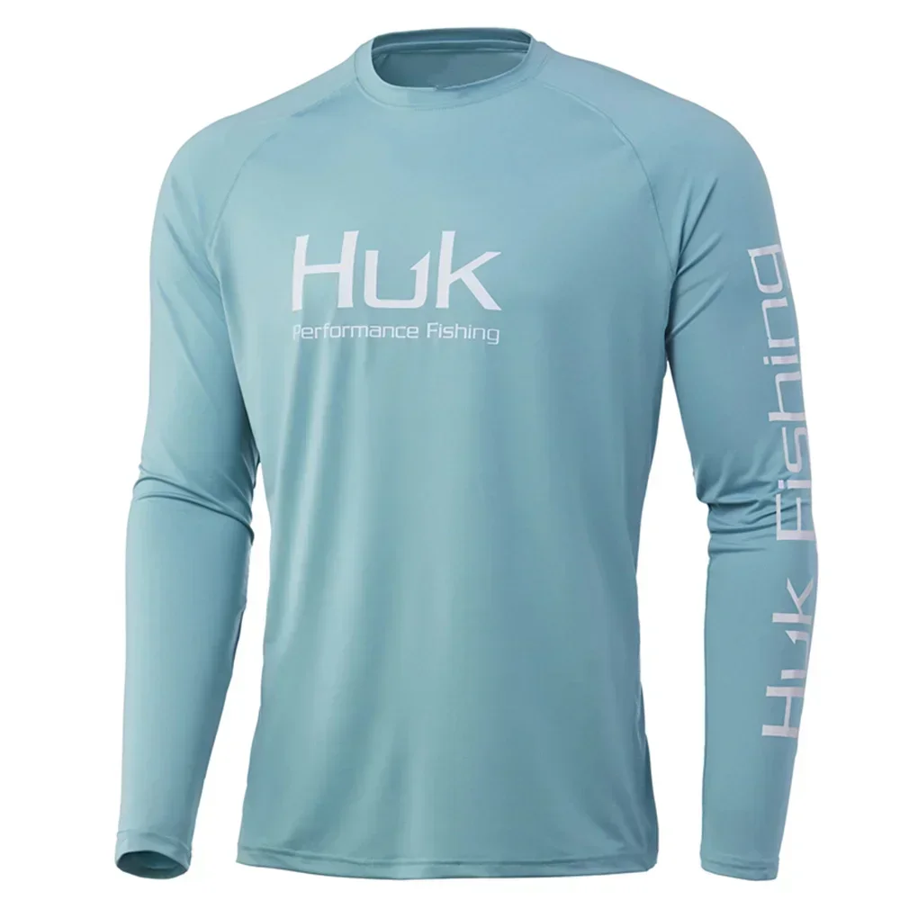 Autumn Fishing Apparel Sun Protection Men Fishing Clothing Long Sleeve Breathable UPF 50+ Performance Shirts y2k Men's clothing