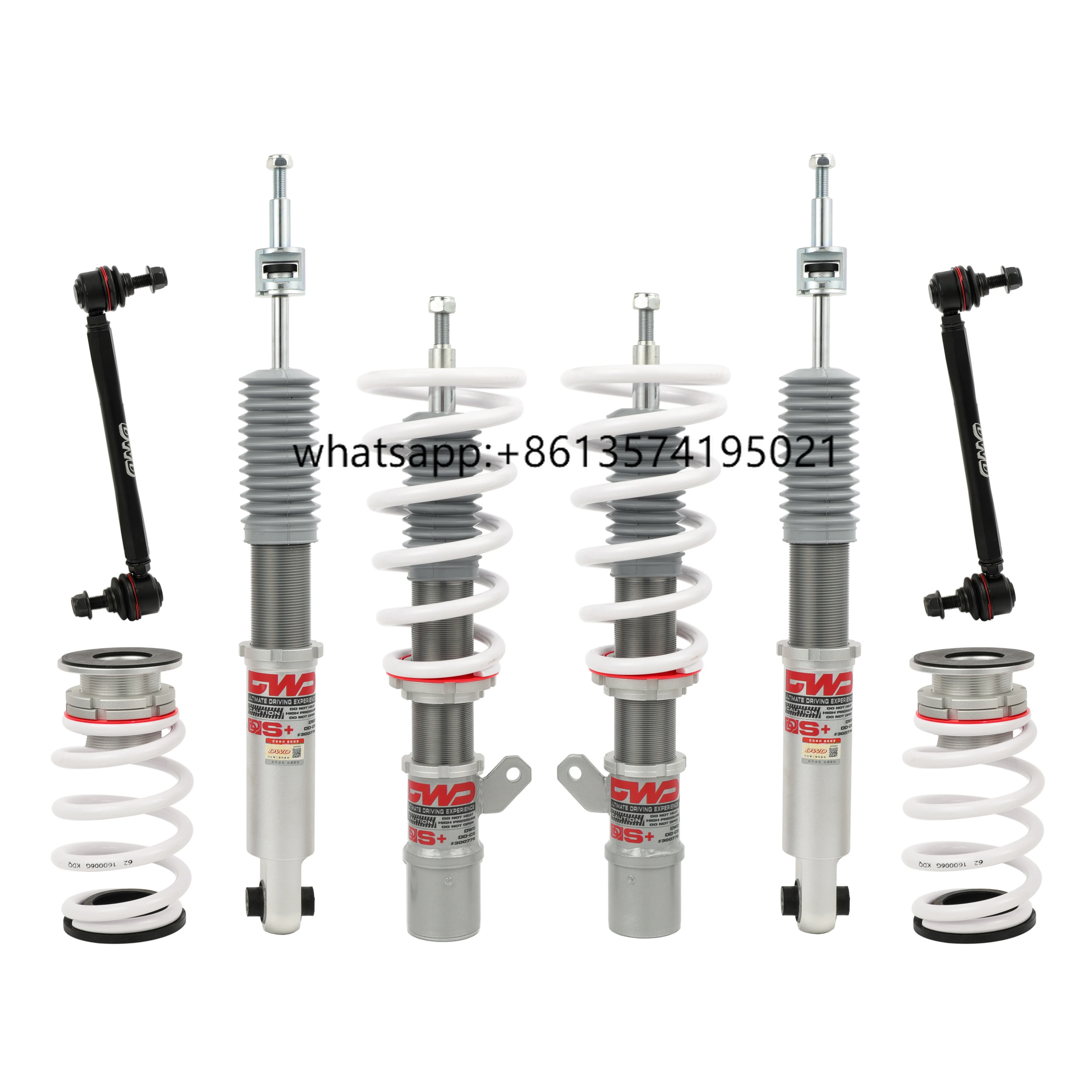 

DWD MIN009 for Mini Clubman/Clubvan F54 15-24 32 Steps Adjustable Mono-tube Coilovers Performance Shock Absorbers