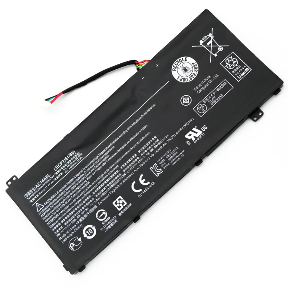 7XINbox AC14A8L 11.4V 51Wh 4465mAh Laptop Battery For Acer Aspire VN7-571 VN7-571G VN7-591 VN7-591G VN7-791 VN7-791G Series