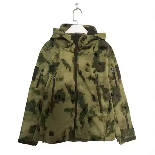 Military Shark Skin Soft Shell Jackets Men Tactical Windproof Waterproof jacket men Army Combat Jackets Mens Hooded Bomber Coats - Image 7
