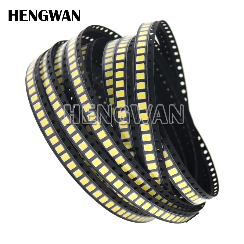 100pcs High Brightness SMD LED 2835 1W 0.5W 0.2W White 3V 6V 9V 18V 36V 150MA/100MA/30MA/60MA/80MA 6000-6500K