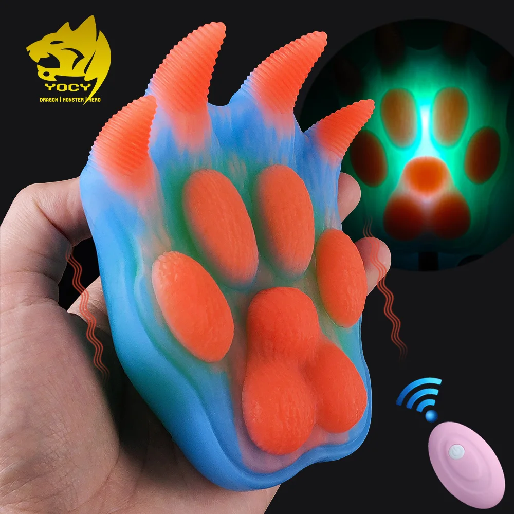 

YOCY Silicone Sex Grinder Realistic Animal Paw Toy Vibrator Sex Toy For Women Men Foreplay Vaginal Anal Pleasure Product