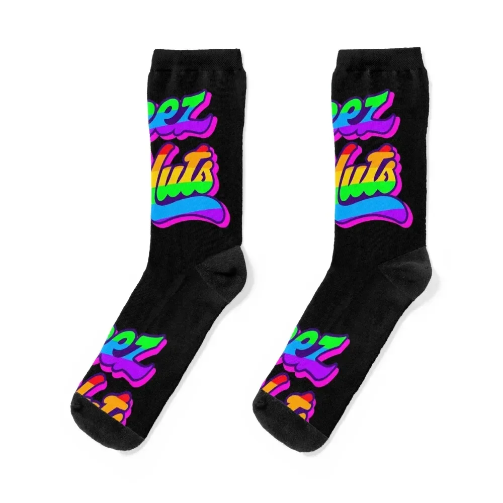 

Deez Nuts Rainbow Socks gifts Toe sports hiking designer brand Socks Man Women's designer Sports compression Socks Men Women's