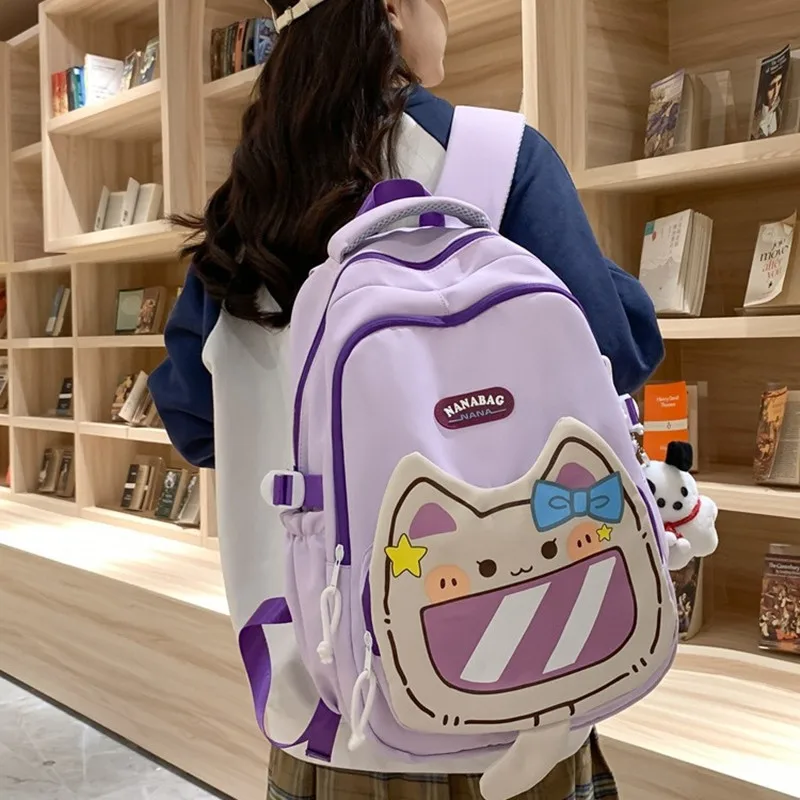 Japanese High School Girls Backpack School Bags For Teenage Girls Multi Pockets Kawaii Backpack Women Cute Book Bag Mochila gg