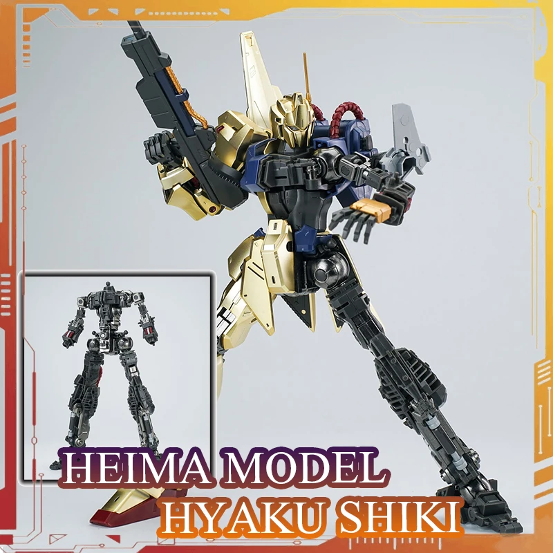 Figura de Acción TIE MA Modelo MG 2.0 Hyaku Shiki, Esqueleto de Aleación MSN-100, Figuras de Anime, Escala 1/100, Kit de Modelo para Armar, Juguetes de Plástico