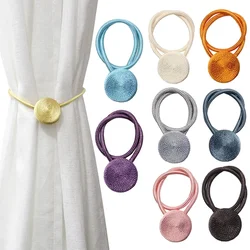 1PC Strong Magnetic Tiebacks Curtain Home Decor Buckle Clips Accessory Buckles Curtain Hook Holder Holdback Bandage