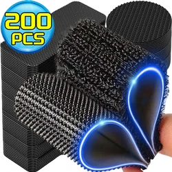 200/2PCS Self-adhesive Carpet Fixing Stickers Double Faced Car Carpet Fixed Patch Home Floor Foot Mats Anti Skid Tapes Wholesale