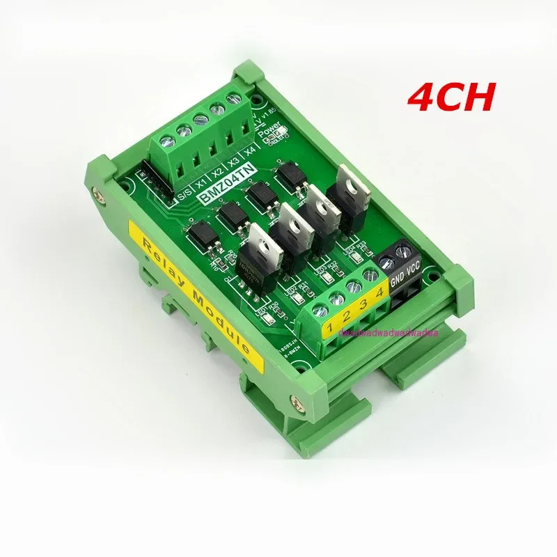 4-32 Channels IO Card PLC Signal Amplifier Board PNP NPN Conversion Input Optocoupler Isolation Transistor trigger voltage 5V