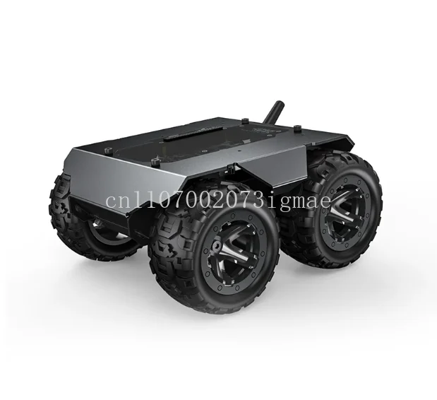 

Expandable four-wheel drive trolley chassis metal mobile robot ESP32 lower computer