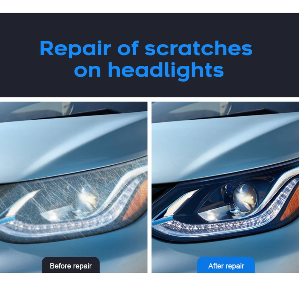 30ml fluido de reparo do farol do carro auto lâmpada restauração limpador agente recondicionador para oxidação amarelecimento lentes nebulosas farol