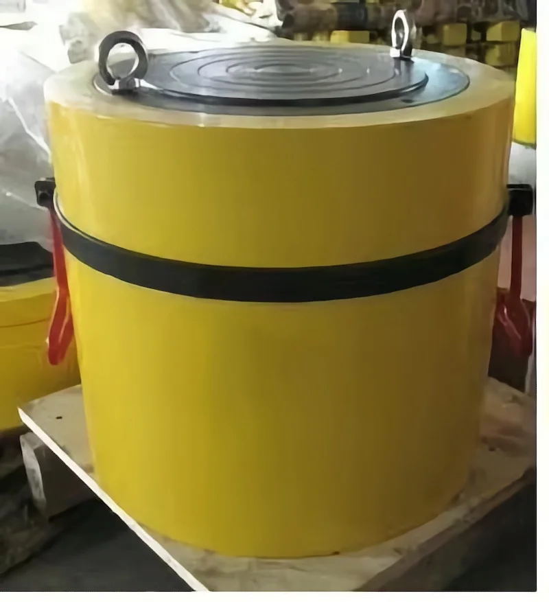 FCY- 500200   رافعة هيدروليكية كبيرة الحجم مزدوجة المفعول أسطوانة هيدروليكية كهربائية 500 طن 200 مم شوط