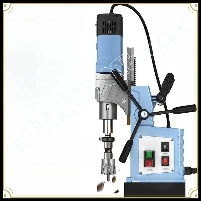 Magnetic Suction Seat Drill Industrial Grade Small Multi-functional Iron Suction Electromagnetic Bench Drill Empty Coring 220v