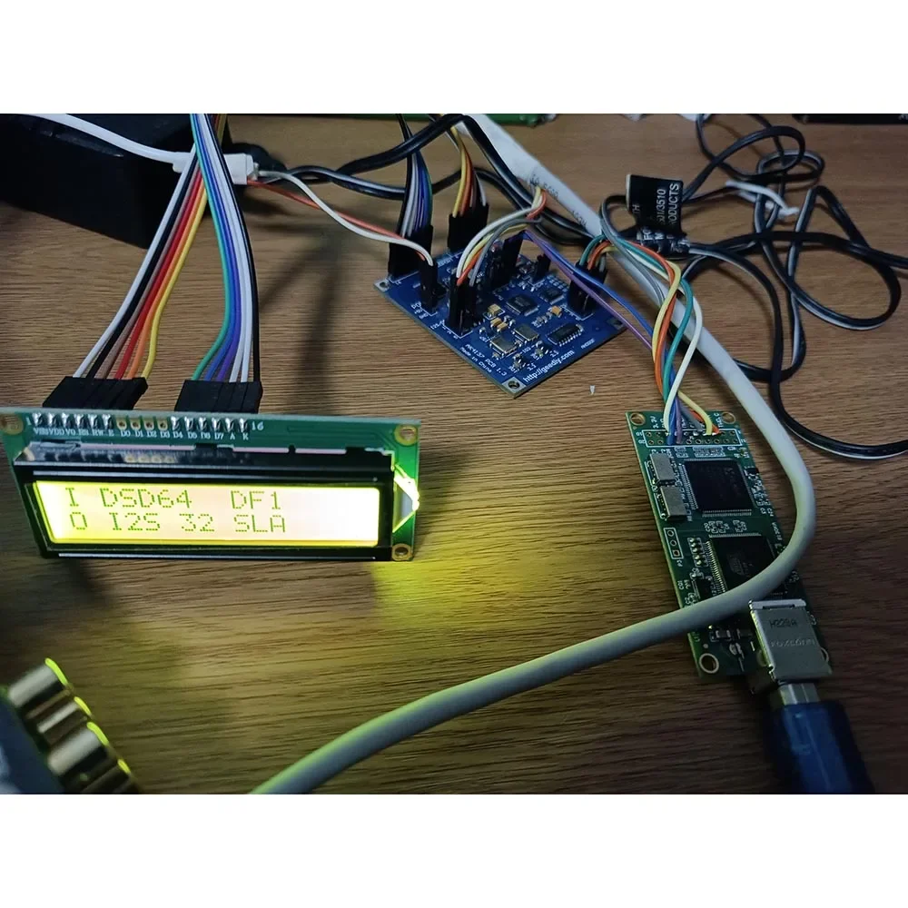 AK4137 I2S/DSD sample rate converter board Support PCM/DSD interconversion DOP input