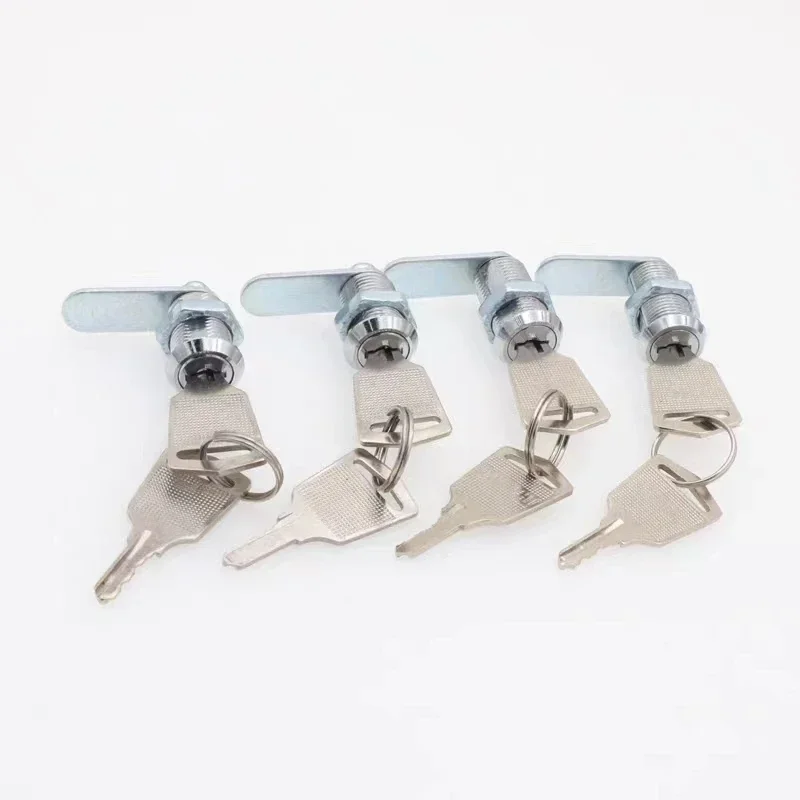 1PC Aluminum Alloy Drawer Lock 12mm Cabinet Mailbox Filing Furniture Lock With Key For Furniture Hardware locker lock box