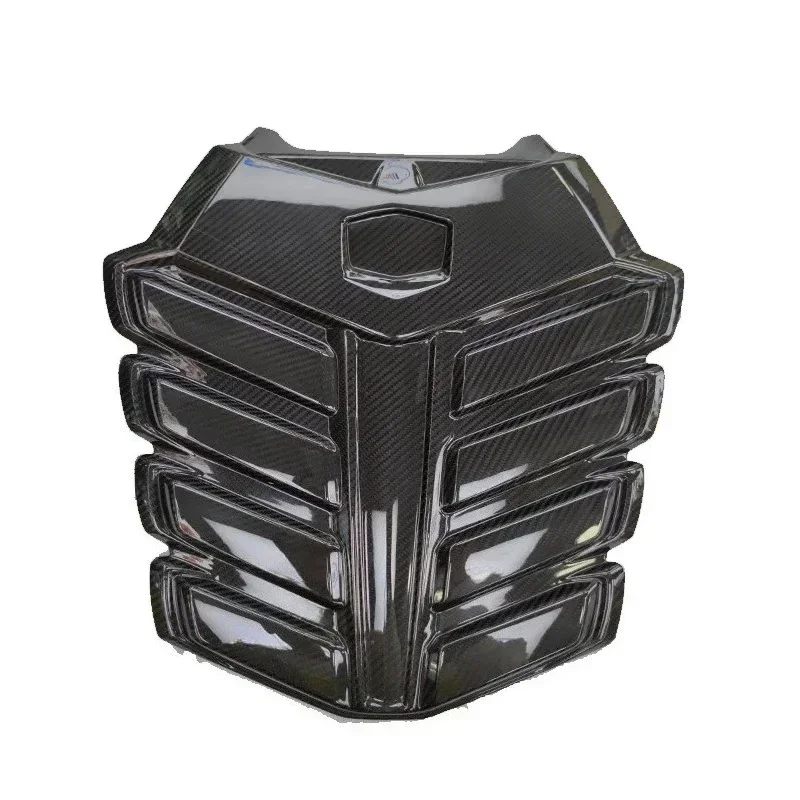 For Lamborghini Urus Real Carbon Fiber 2018-2022 Hood Bison Engine Cover Buckle Exterior Body Kit Modification Accessories
