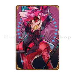 Alastor Anime Metal Sign Designs Club Home Club Club Bar Tin Sign Poster