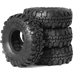 1.9 Crawler Tires Rock Terrain Tire OD:108 * 40mm(4pcs)for FCX10 Axial SCX10 Pro SCX10 UTB18 TRX4 Redcat Gen8 7VS4-10