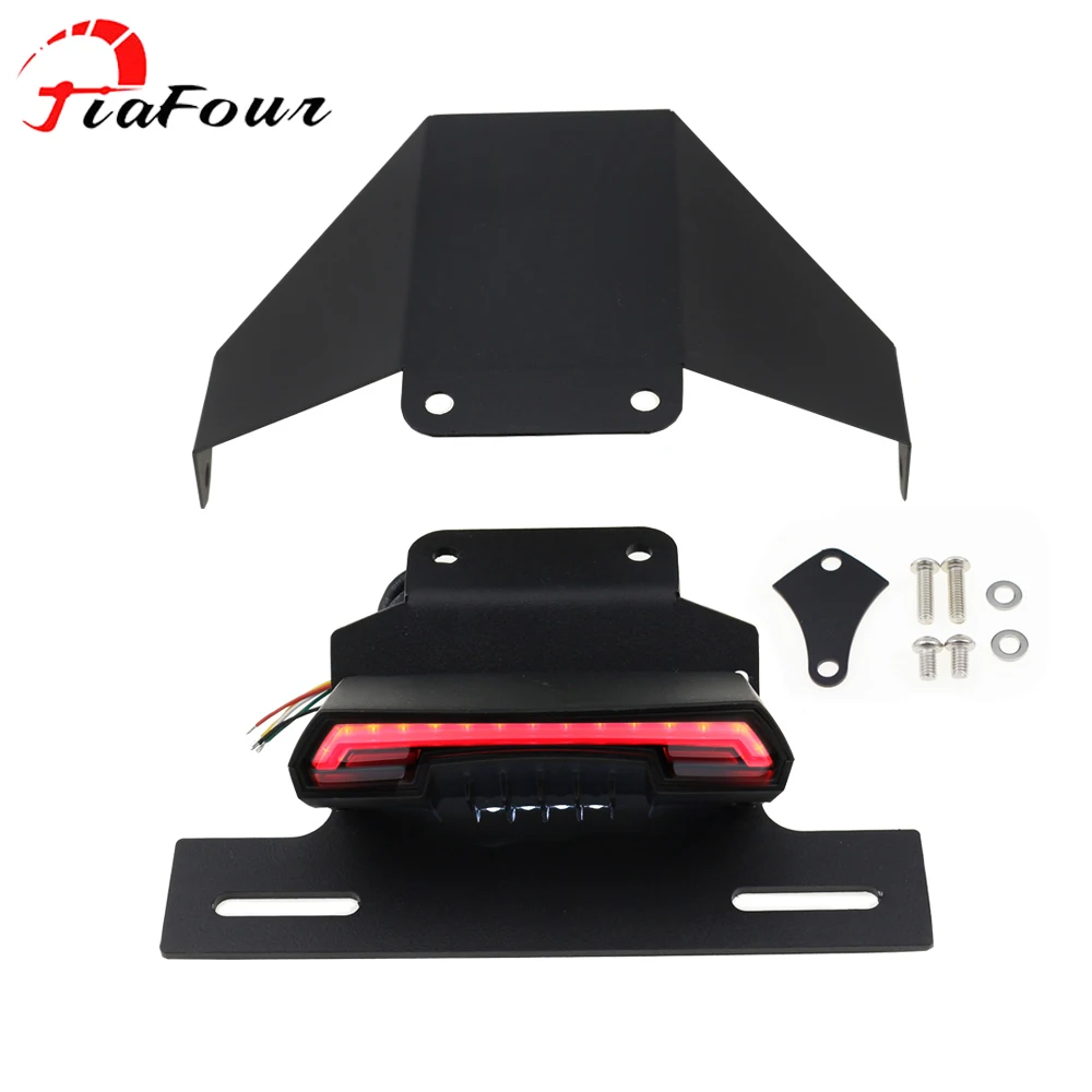 FIT For BOLT BOLT R-SPEC XV950R Fender Eliminator Registration License Plate Holder LED Tail Light Turn Signal Lamp