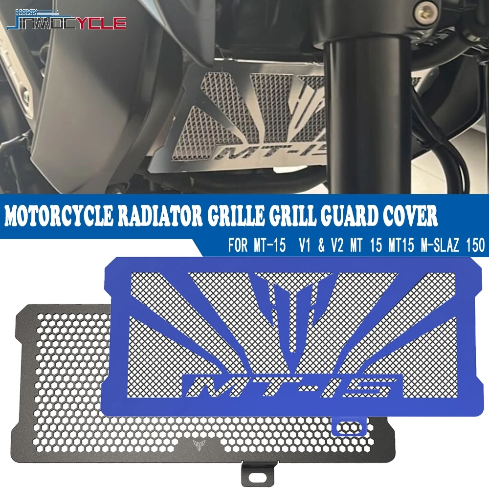 

Motorcycle Radiator Grille Cover Guard Protection For Yamaha MT-15 V1 & V2 MT 15 MT15 M-SLAZ 150 2018-2023 2024 2022 2021 2020