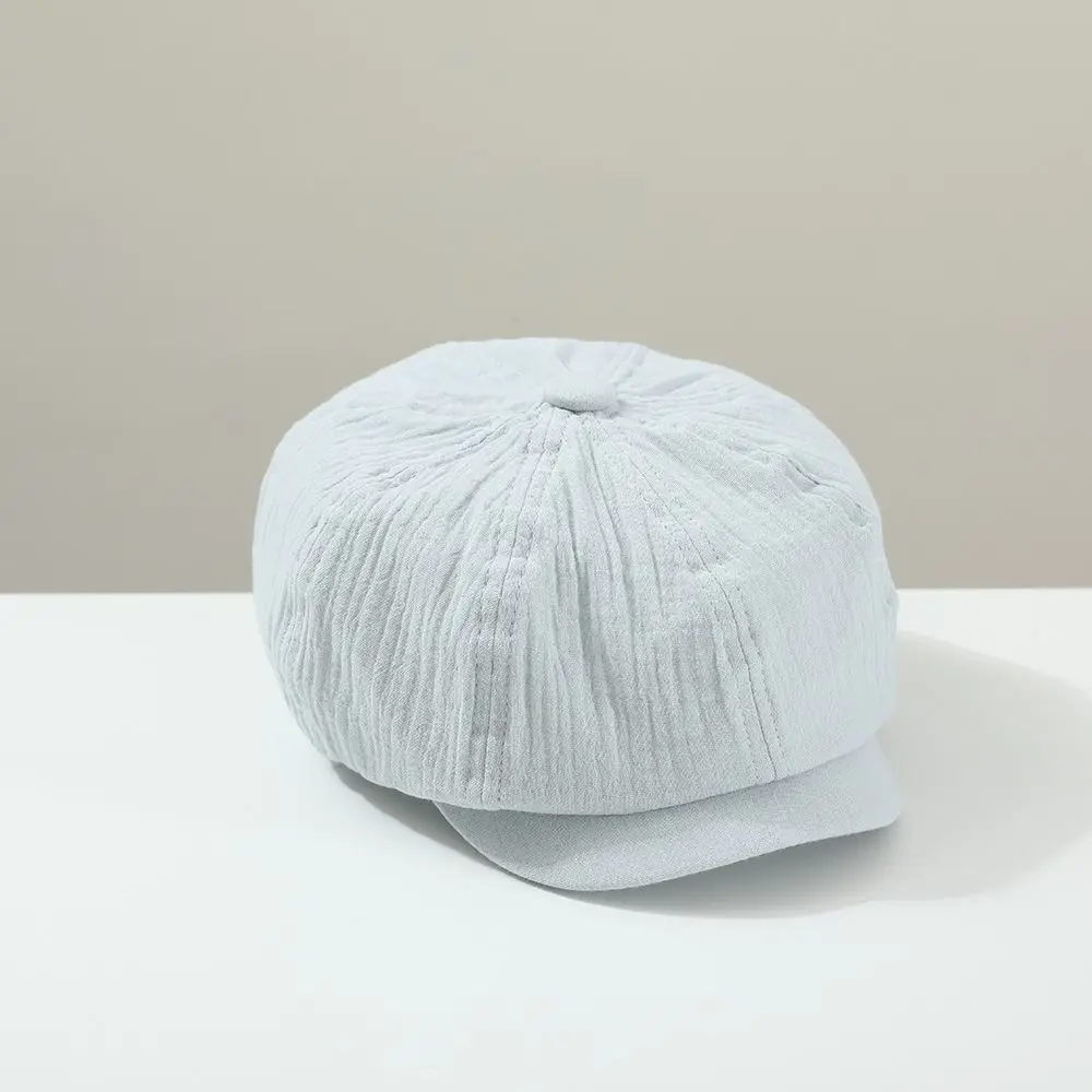 

Retro Solid Color Children Forward Hat Visor Harajuku Kids Newsboy Cap 2-6year Korean Baby Beret Outdoor