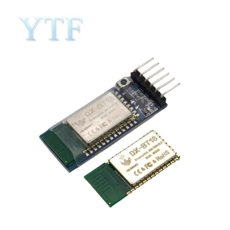 

DX-BT18 Bluetooth-compatibility Dual Mode Module SPP2.0+BLE4.0 Serial Port Transparent Compatible HC-05 06 Slave Mode