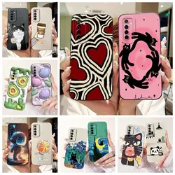 For Realme 6 Pro Case Realme 6i 6S Stylish Candy Painted Cover Shockproof Phone Case For Realme 6S 6i Realme6 Pro Soft TPU Shell