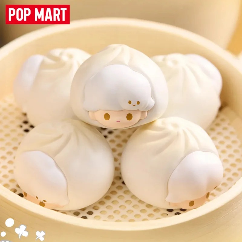 

POP MART POPBEAN DIMOO WORLD ShangHai Steamed Dumplings Series Limitation Blind Box Desktop Decoration Doll Model Birthday Gift