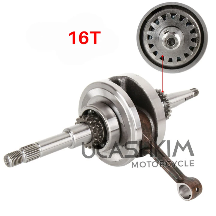 

22T GY6 139QMB 44mm Stroker Crankshaft Performance Crank for 49cc & 50cc Scooters