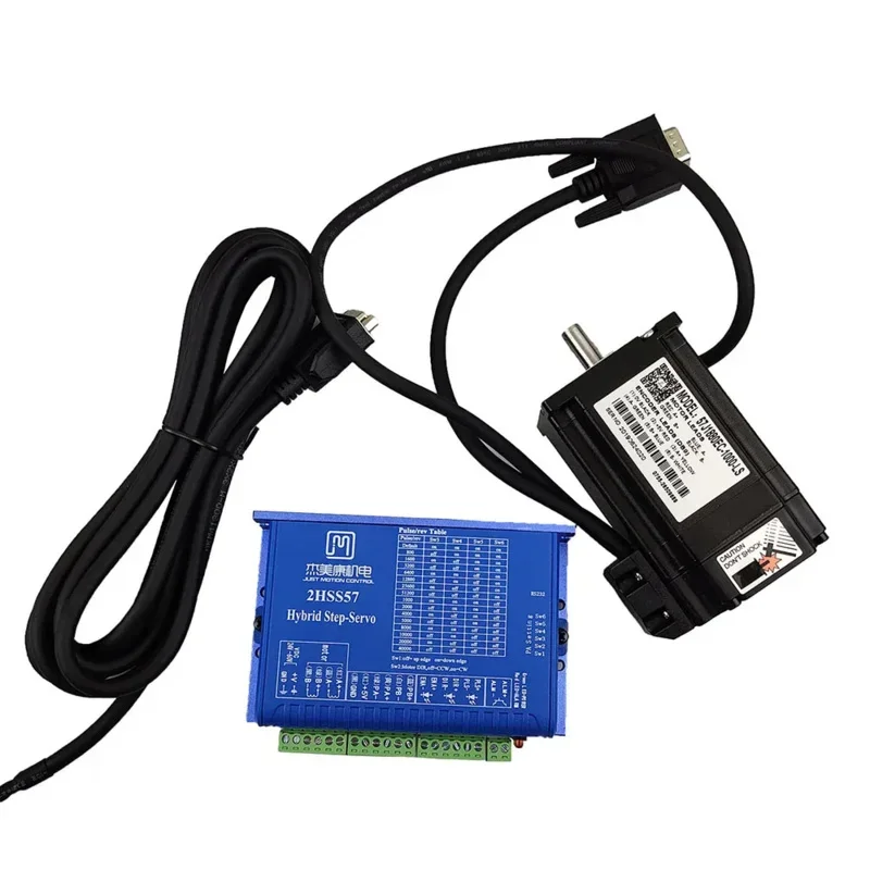 2N.M Hybrid Step Servo Motor Driver 2HSS57 57J1880EC-1000 Closed-Loop Input Voltage DC24-48V