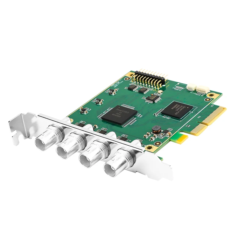 

TC-400N4 SDI Capture Card 4-Channel 4K Resolution Video Capture Card for Live Streaming Recording