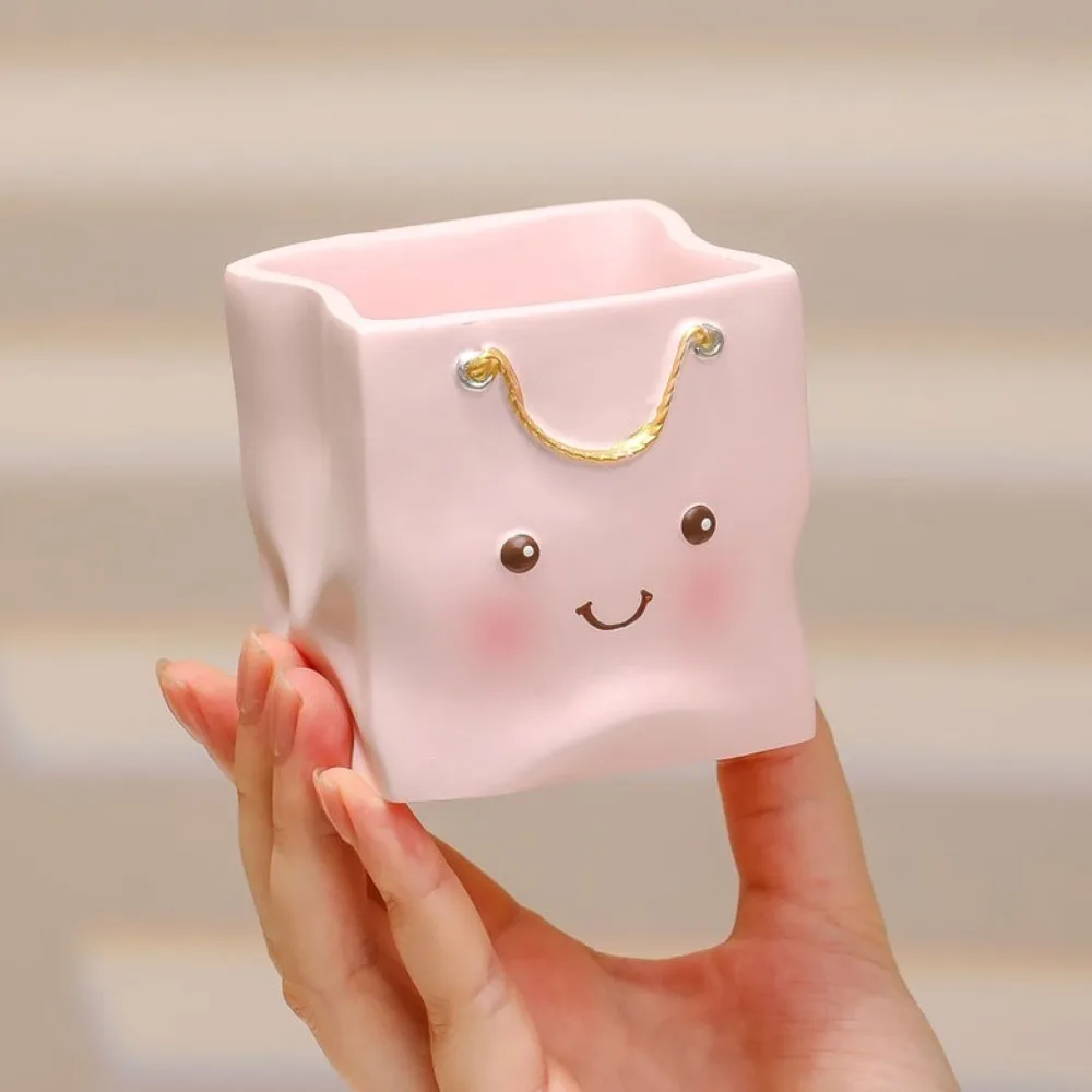 سعة كبيرة حامل قلم مكتب متعدد الوظائف منظم قرطاسية فرشاة للمكياج حامل صندوق تخزين قلم رصاص Kawaii المنظم #2