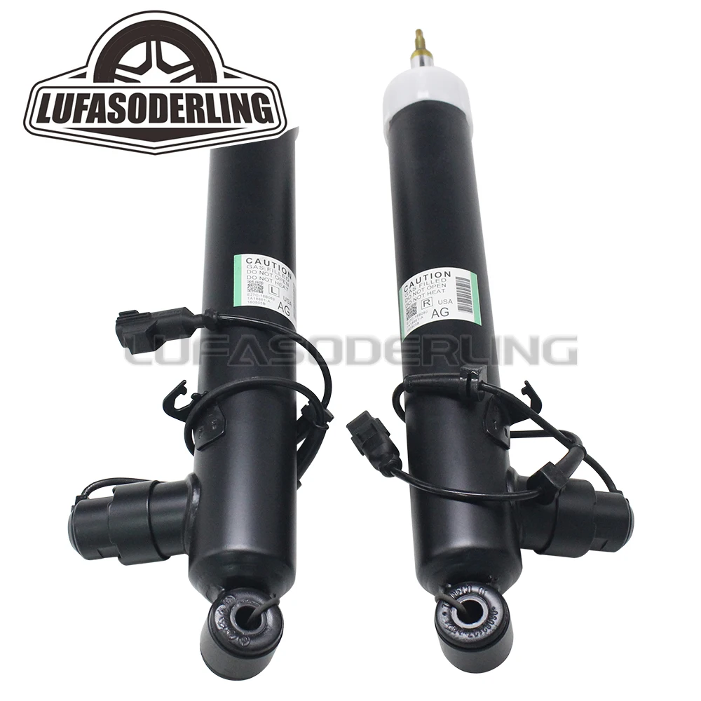 2Pcs Rear Left/Right Air Suspension Shock Absorbers with Electric For Lincoln MKC 2.0L 2.3L 15-19 ASH24591 ASH-85852 ASH-24590