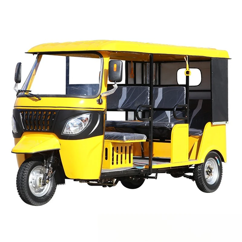three-wheeled motorcycles and electric three-wheelers exported to Africa, taxi pick-up tricycles