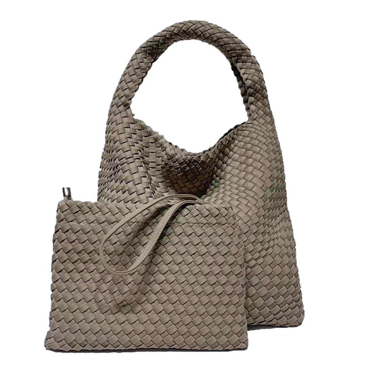 Casual Tote Bag Handmade Woven Bag Neoprene Bag Luxury Designer Lady Bags For Woman