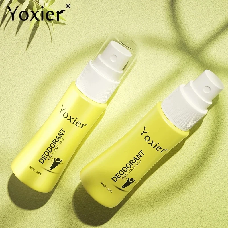 Naturalny świeży dezodorant w sprayu antyperspirant usuwa zapach ciała trwały zapach odżywia męskie produkty do pielęgnacji skóry damskie 20ml