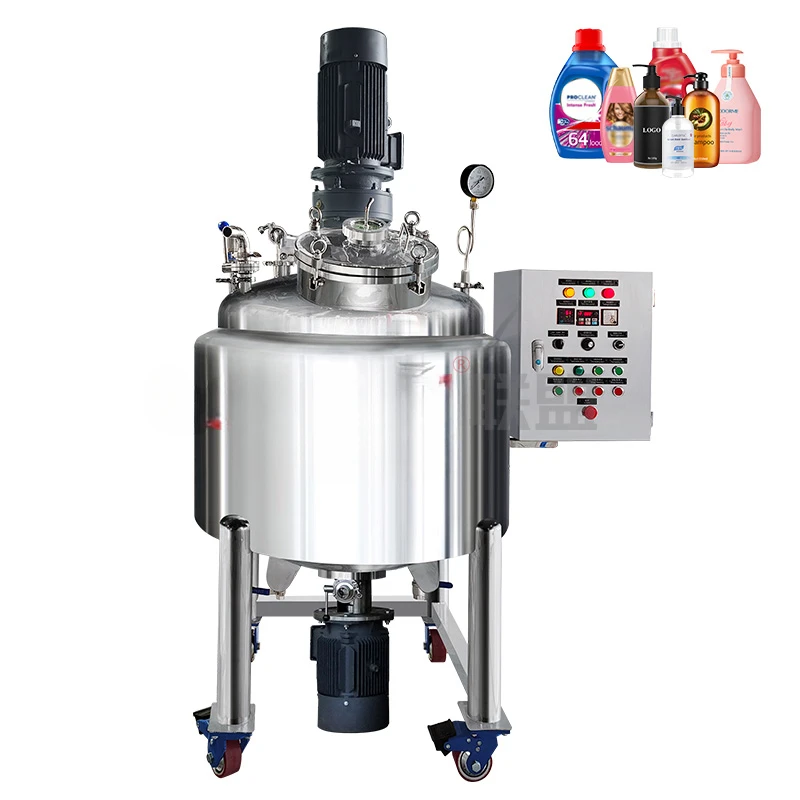 shampoo blending mixer production machine cosmetic   soap machine