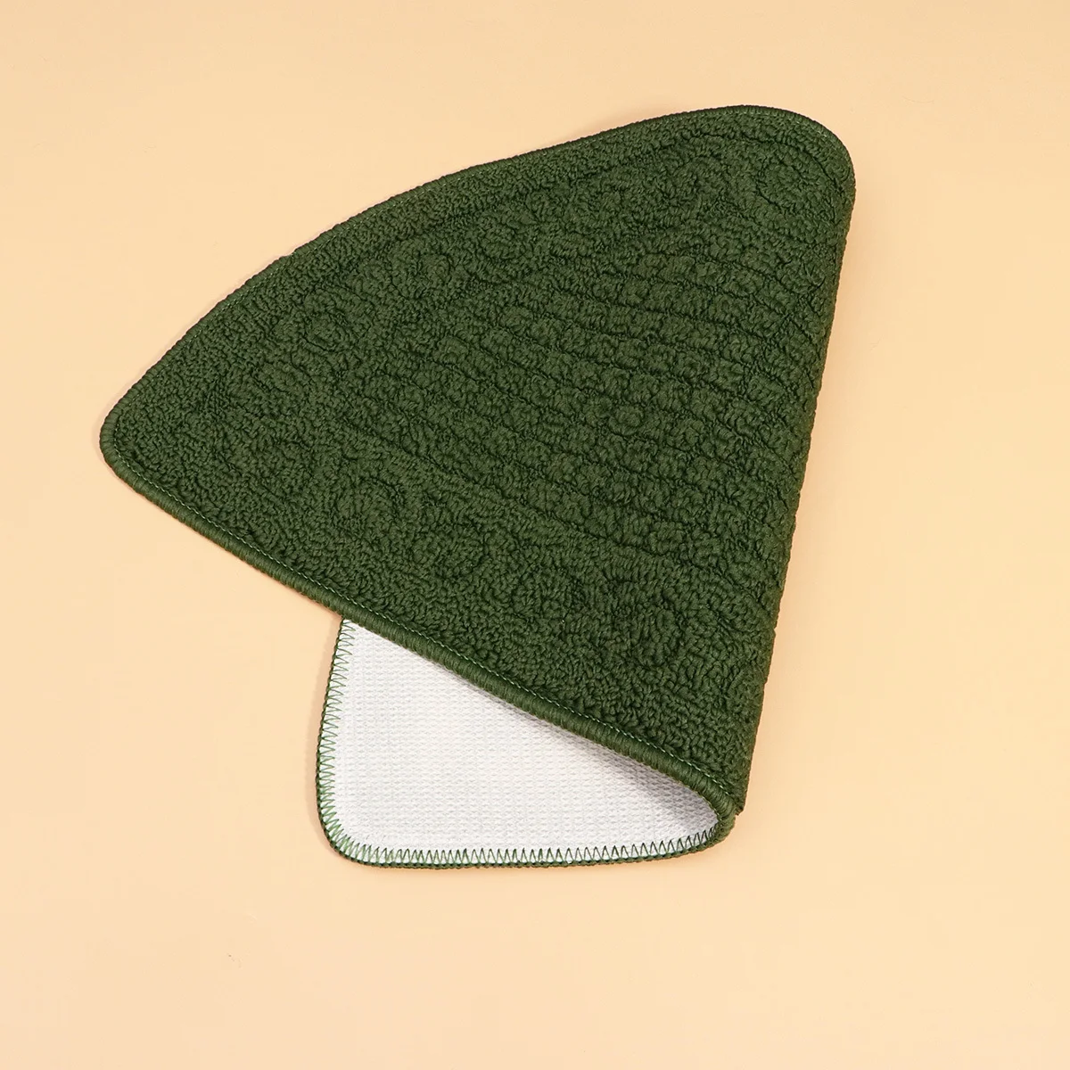 

1Pcs Dark Green 40x6cm Semi-Circular Door Pads Non-Slip Indoor Mat Polypropylene Fiber Home Office Bathroom Durable Decorative