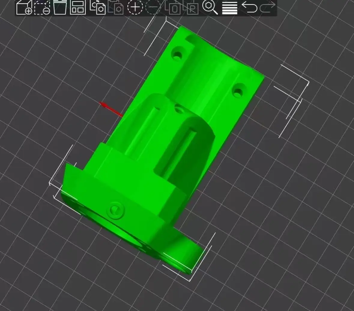 M-JET-35 Nuovo kit pompa a spruzzo Pala da stampa in lega di alluminio 3D