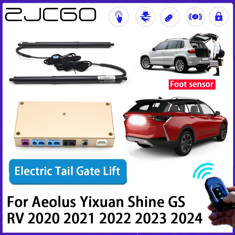 

ZJCGO Car Auto Trunk intelligent Electric Tail Gate Lift Automatic Tailgate Opener for Aeolus Yixuan Shine GS RV 2020~2024