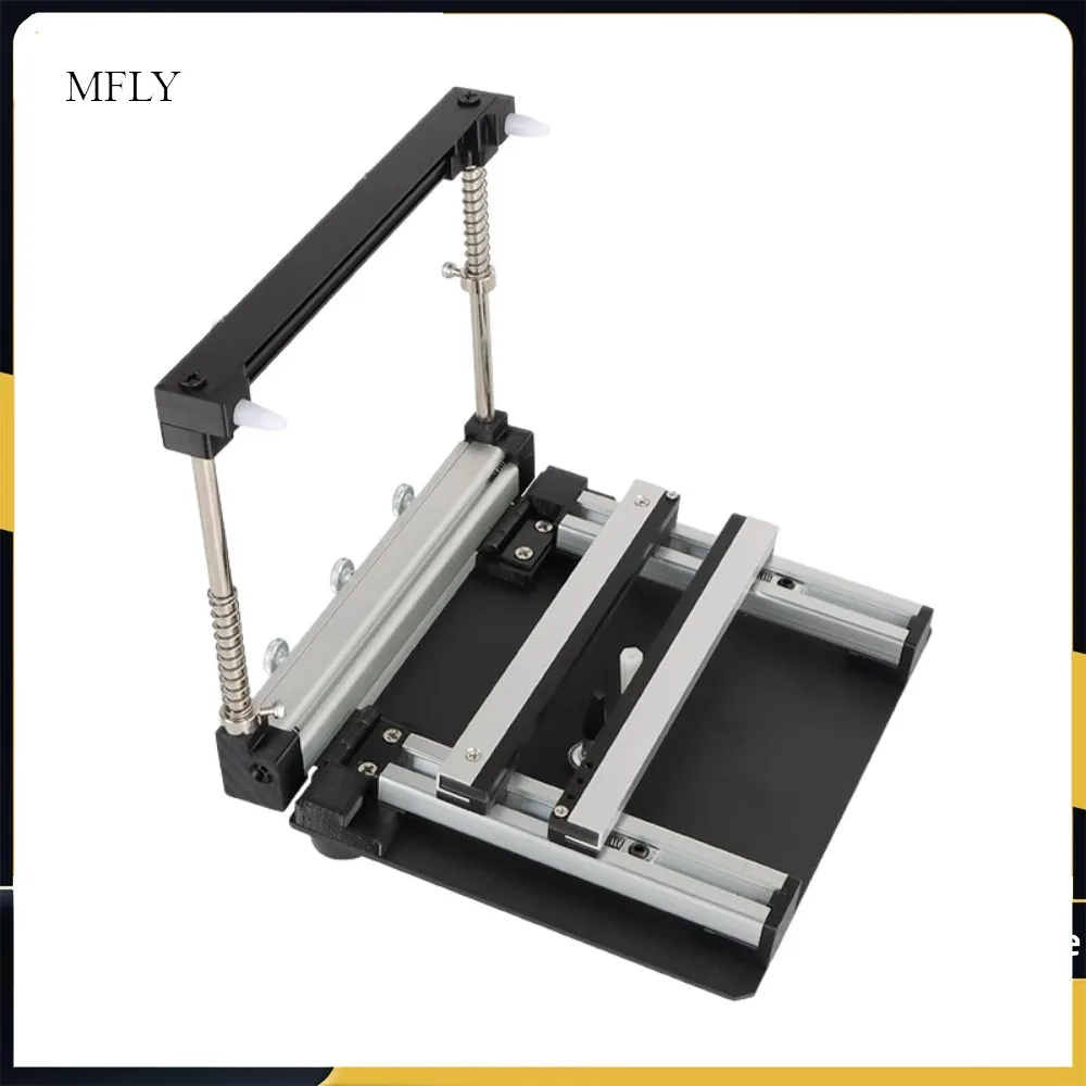 

100x100MM Manual Small Screen Printing Station SMT PCB Steel Mesh Solder Paste Printing Table