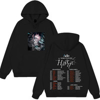 Ado 2025 World Tour Hibana TOPS Men's Women Clothing Fashion Hip Hop Hoodie Cotton Casual Oversized Style Spring Winter Hoodies