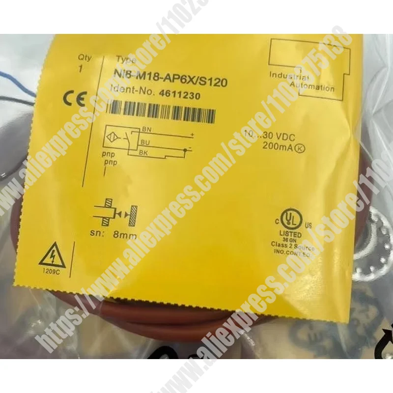 

Новые датчики NI8-M18-AP6X S120 NI8-M18-AN6X S120
