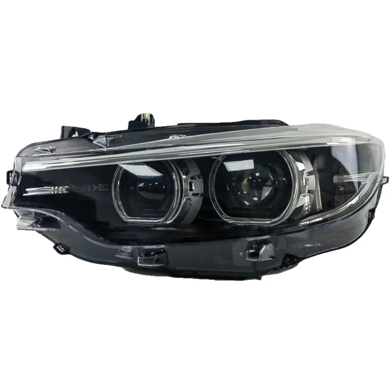 For BMW 4 Series F32 Headlight 2017-2020 BMW F32 Headlights Angel Eyes LED Headlight Assembly F32 Original Headlamp 63117478151