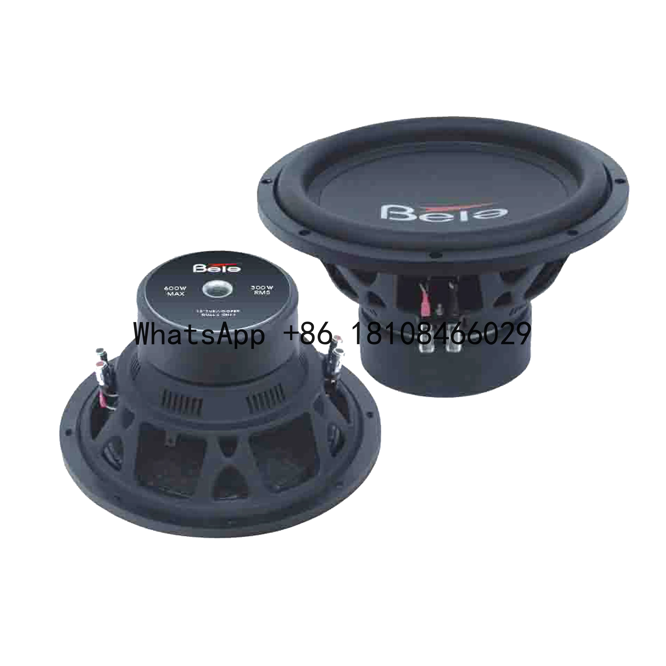 

15 Inch Dual Voice Coil 4-Ohm 300Watt Car Sub Woofer Loudspeaker Horn