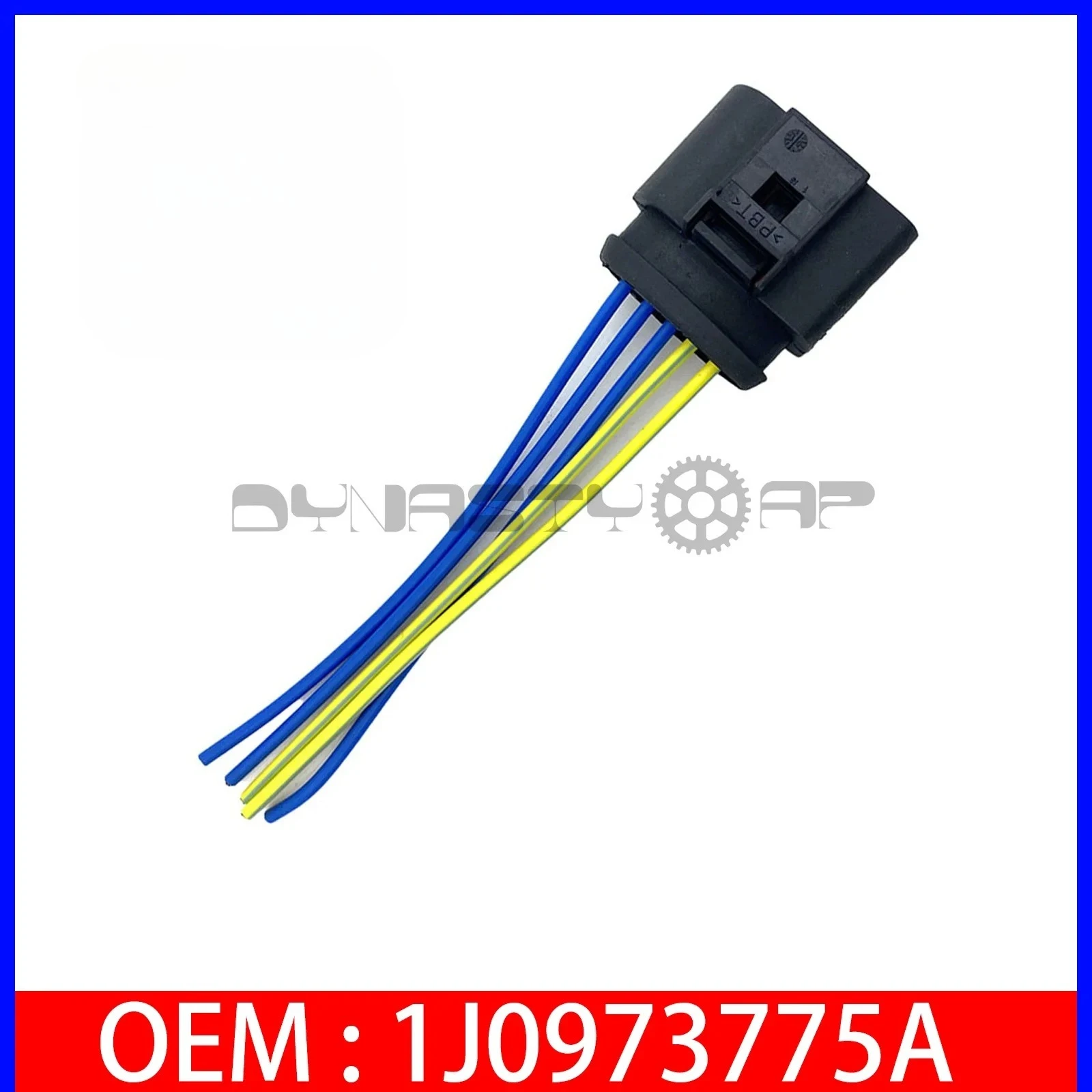 

1J0973775 5-контактный разъем, разъем датчика массового расхода воздуха для VW Golf Jetta Passat, заменяет 1J0973775A