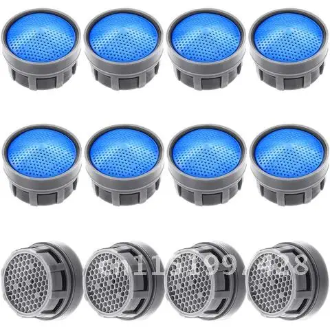 12 Pieces Water-saving Tap Diffuser Sprayer Faucet Aerators Flow Restrictor Replacement 22mm Nozzle Filter Bubbler