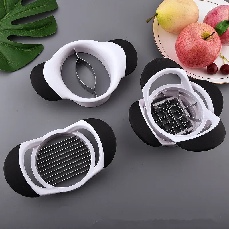 Stainless Steel Fruit Cutter Apple Mango Pear Corer Splitter Cutting Knife Vegetable Slicer Chopper Kitchen Gadgets