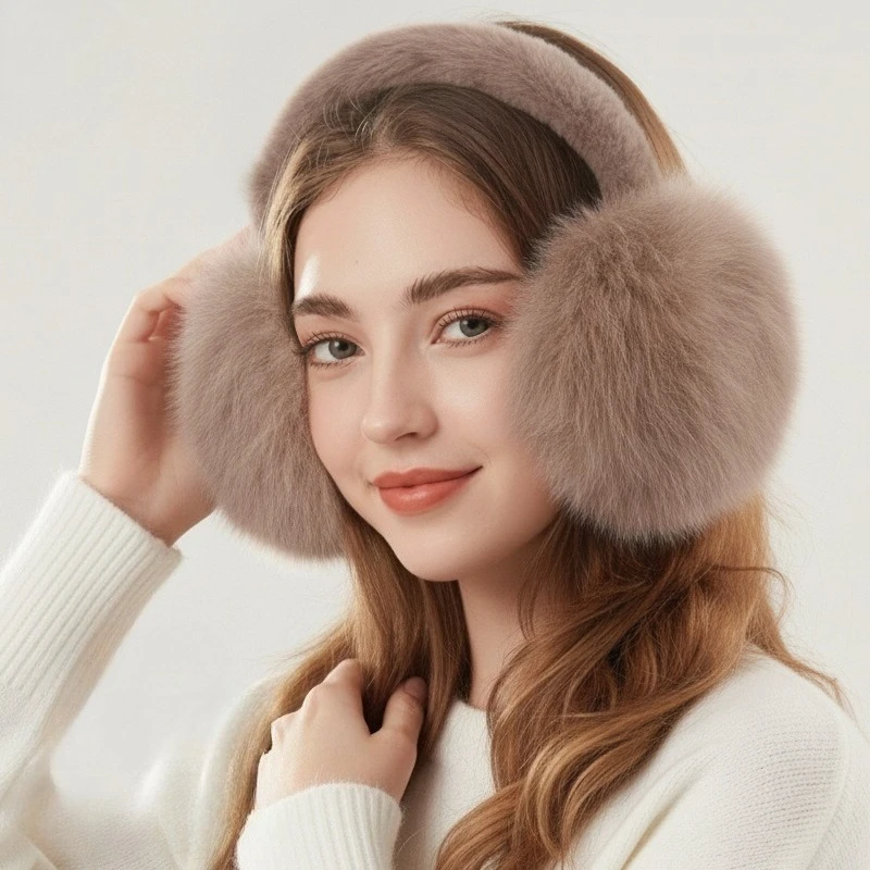 Winter Warme Oorbeschermers Vrouwen Ingebed Pluche Oorbeschermers Mannen Decompressie Zachte Katoenen Oorbanden Verbreding Hoofdbanden Pluche Oorbeschermers Vrouwen