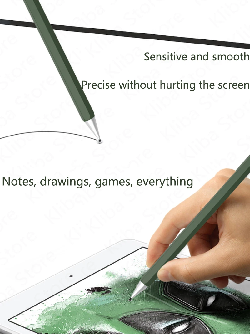 Pena Ponsel Pintar Universal untuk Stylus Android IOS Lenovo Xiaomi Pena Tablet Samsung Pena Gambar Layar Sentuh untuk Stylus iPad iPhone