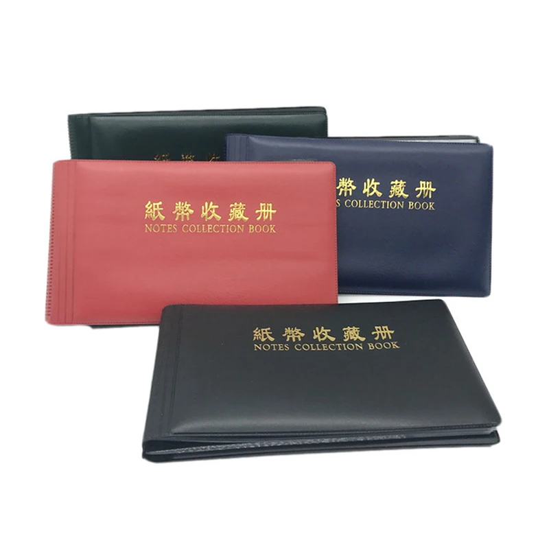 Collecting Paper Money Organizer 30 Pages Albums Paper Money Album Money Banknote Storage Case Paper Money Collector